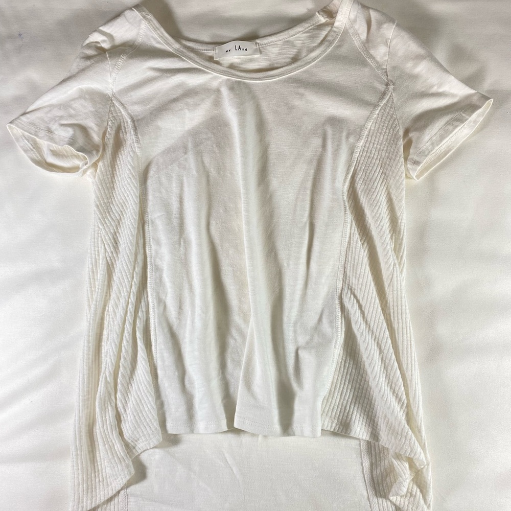 Free people white top S/M flowy
